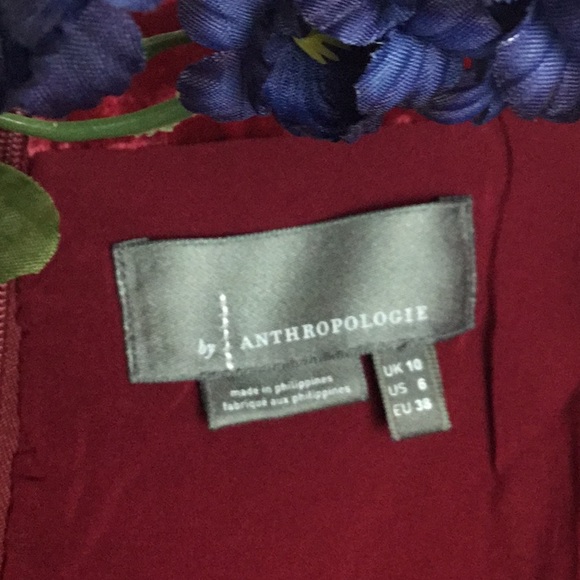 NWT Anthropologie Connie Velvet Skirt - Picture 8 of 9